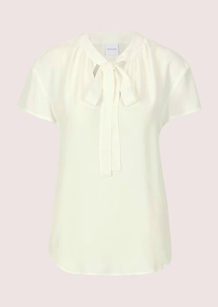 MADELEINE Kurzarmbluse "Blusenshirt Viskosebluse mit Bindeband" Bluse mit B günstig online kaufen
