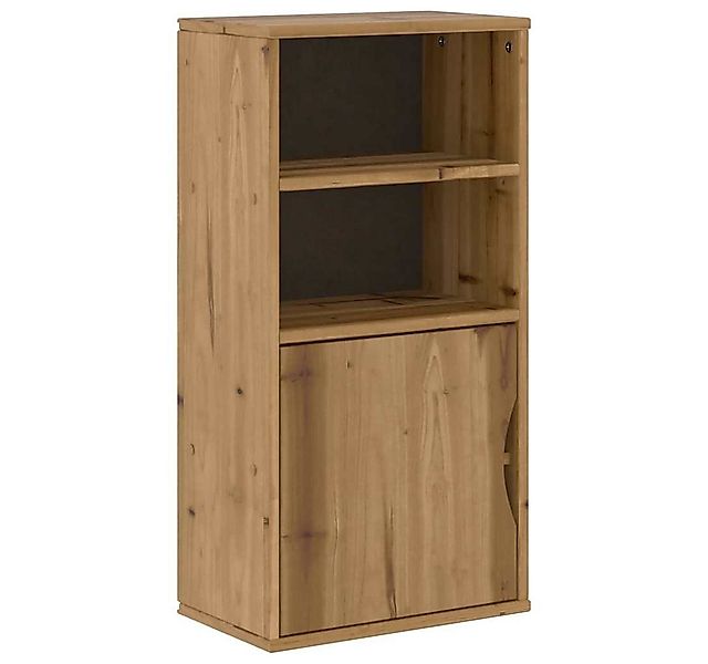 vidaXL Beistellschrank Beistellschrank ODDA 40x24x79 cm Massivholz Kiefer ( günstig online kaufen
