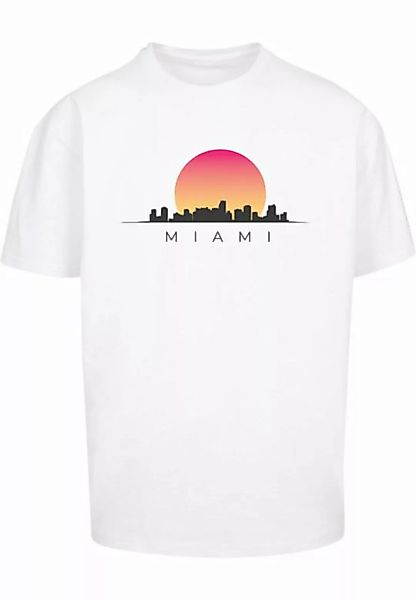 Merchcode T-Shirt Merchcode Herren Miami Heavy Oversize Tee-BY102 (1-tlg) günstig online kaufen
