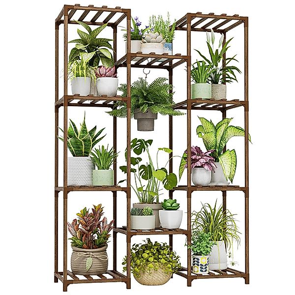 LAIFION Blumenständer Pflanzenständer Pflanzenregal Outdoor Indoor, günstig online kaufen