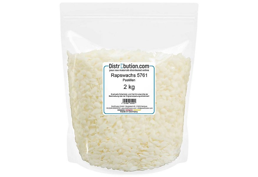 DistrEbution Bastelnaturmaterial Rapswachs Kerzenwachs 5761 in Pastillen 1- günstig online kaufen