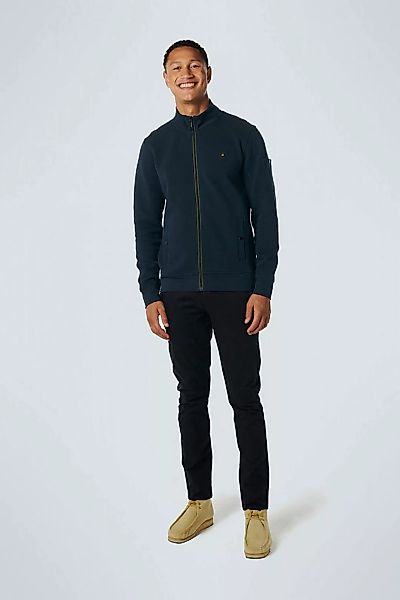 No Excess-Strickjacke Jacquard Navy - Größe XXL günstig online kaufen