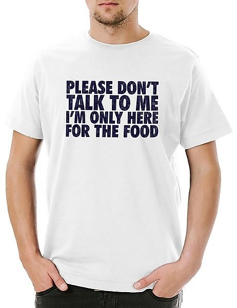 Urban Backwoods Print-Shirt Urban Backwoods Only For The Food Herren T-Shir günstig online kaufen