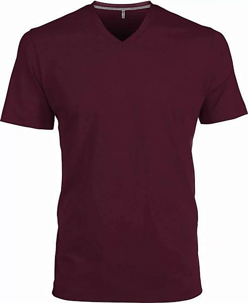 Kariban V-Shirt Kariban Herren T-Shirt Kurzarm V-Neck V-Ausschnitt Basic Ku günstig online kaufen