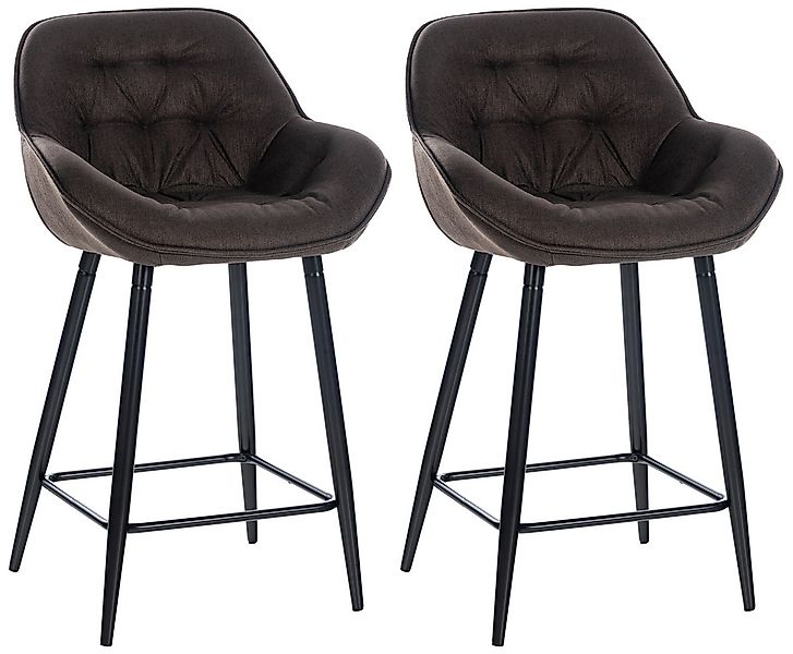 CLP Barhocker Gibson (2er Set, 2 St., 2er), Fußstütze, stabiles Metall-Gest günstig online kaufen