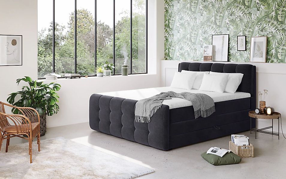 COTTA Boxspringbett »Fort mit Bettkasten, inkl. Topper« erhältlich in versc günstig online kaufen