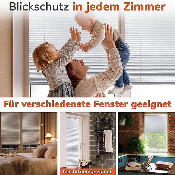 Foxx Plissee Plissee Klemmfix grau 35x100 günstig online kaufen