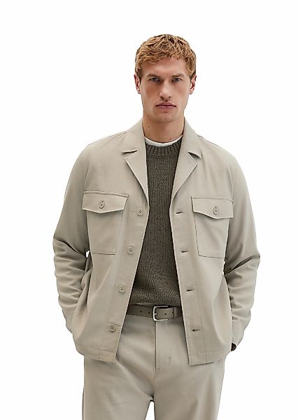 Marc OPolo Kurzjacke "aus weichem Funktionsleinen" ohne Kapuze günstig online kaufen