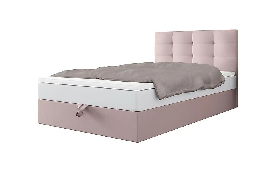 Boxbett mit Stauraum  Matratze H3 und Topper Duo ¦ beige ¦ Maße (cm): B: 12 günstig online kaufen
