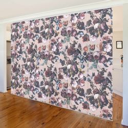 Bilderdepot24 Schiebegardine Flächenvorhang blickdicht Blüten Tulpen günstig online kaufen