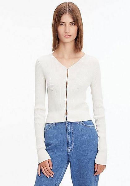 Calvin Klein Strickpullover mit Hakenverschluss günstig online kaufen