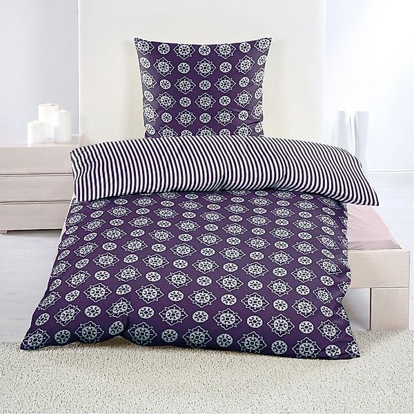 Casa Colori Bettwäsche Renforce 135x200 cm günstig online kaufen