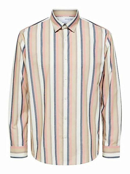 SELECTED HOMME Langarmhemd Herren Freizeithemd Regular Fit Langarm (1-tlg) günstig online kaufen