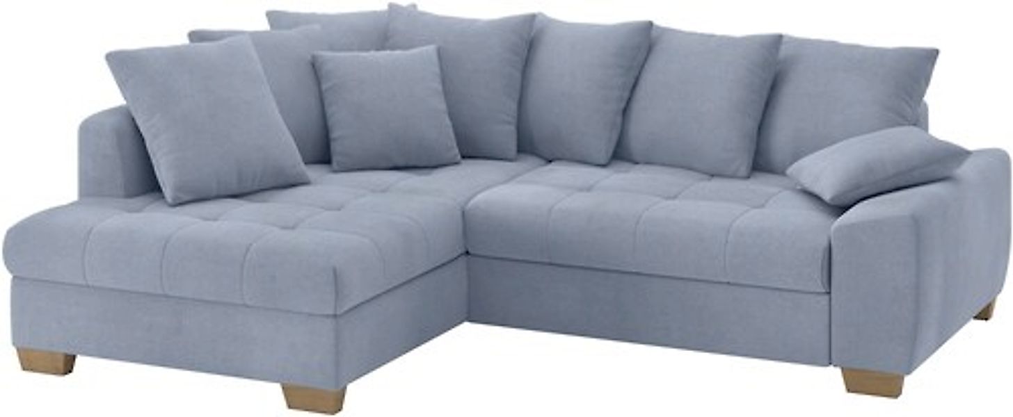 Mr. Couch Ecksofa »Nikita II, L-Form«, Wahlweise mit Bettfunktion, Bettkast günstig online kaufen