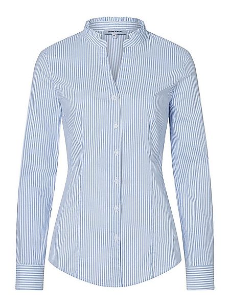 MORE&MORE Langarmbluse klassische Stretchbluse, gestreift günstig online kaufen