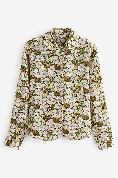 Next Langarmbluse Langärmeliges Hemd mit Textur (1-tlg) günstig online kaufen