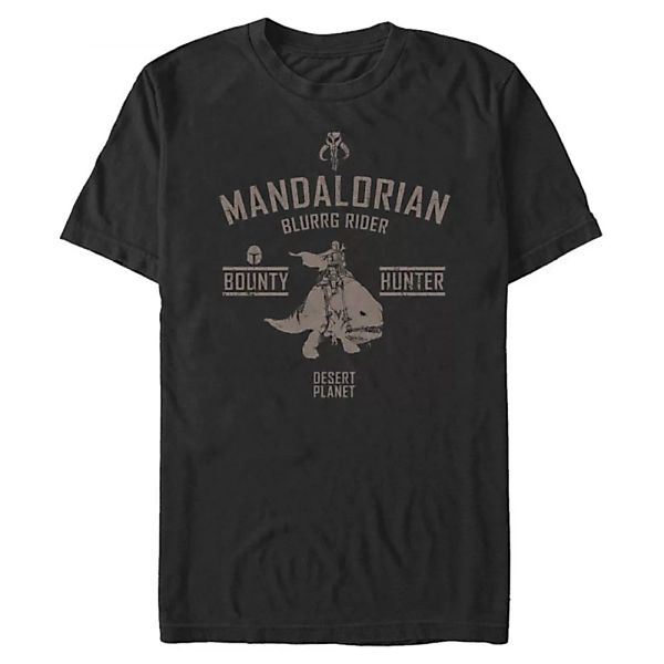 Star Wars - The Mandalorian - Mandalorian Blurrg Rider - Männer T-Shirt günstig online kaufen