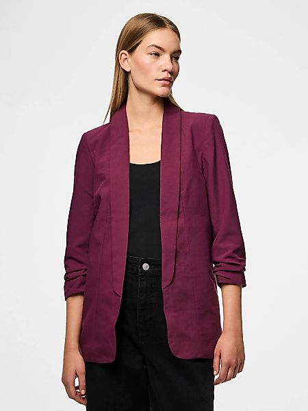 pieces Blusenblazer "PCBOSELLA 3/4 BLAZER NOOS" Materialmix, regular fit günstig online kaufen
