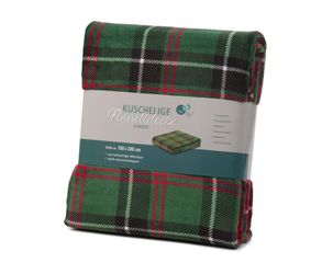 Wohndecke Mikrofaser Flanell Kuscheldecke, HSC Home-Style-Creation günstig online kaufen