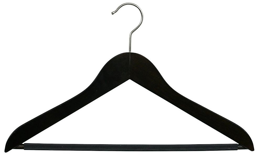 MAWA Kleiderbügel Kombi-Kleiderbügel mit Holzsteg, (5-tlg) günstig online kaufen