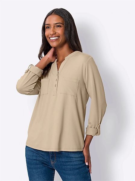 heine Langarmshirt "Shirtbluse" 1 Stk. tlg. günstig online kaufen