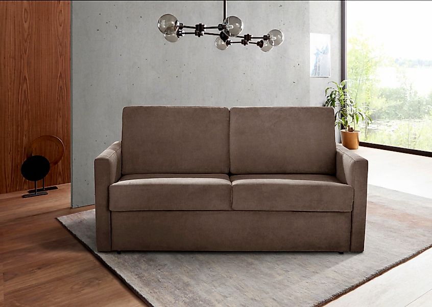 Home affaire Schlafsofa "Goldpoint 162 cm, Dauerschläfer, Liegefläche 120/2 günstig online kaufen