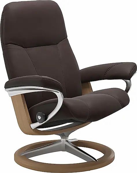 Stressless "Consul" mit Signature Base, Größe L, Gestell Eiche günstig online kaufen