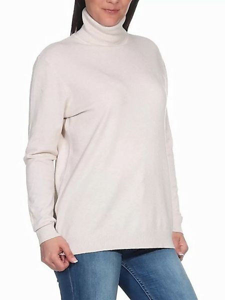 Aurela Damenmode Rollkragenpullover Damen Unterziehroll angenehmer Rollkrag günstig online kaufen