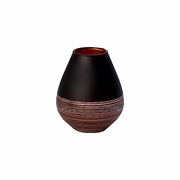Villeroy & Boch Dekovase "Vase Soliflor Manufacture Swirl 12,2 cm schwarz-k günstig online kaufen