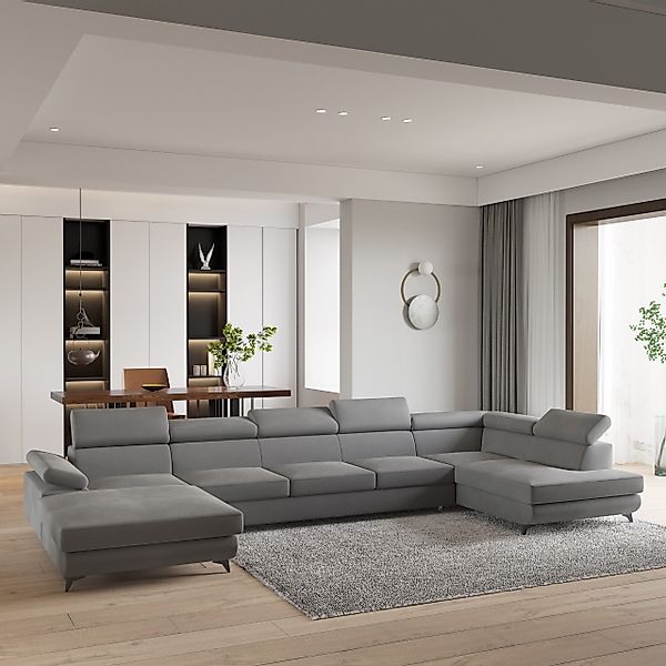 Masseno Ecksofa MONTIVA mit Schlaffunktion U-Form, günstig online kaufen