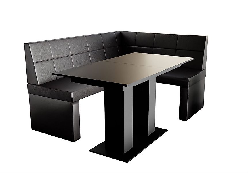 Fun Möbel Eckbankgruppe Eckbankgruppe „BLAKE“ Größe 168x128cm mit Tisch Sch günstig online kaufen