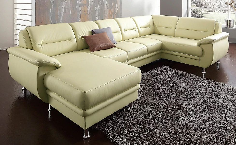 sit&more Wohnlandschaft "Mailand U-Form", wahlweise mit Bettfunktion, frei günstig online kaufen