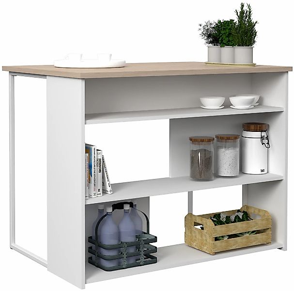 Parisot Küchenregal "Parisot Socool 12, Breite 116 cm" viel Stauraum, Sitzm günstig online kaufen