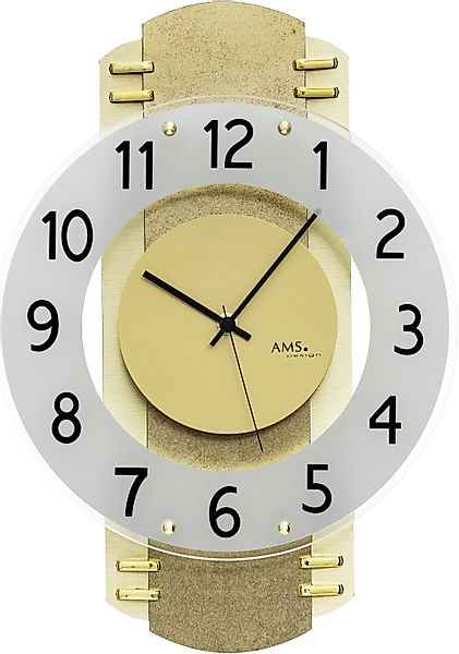 AMS Funkwanduhr (Quarzuhr, Wanduhr, Made in günstig online kaufen