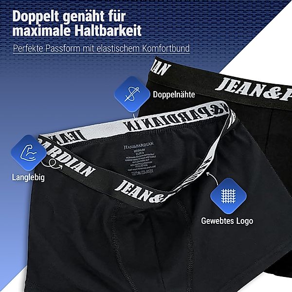Jean&Pardian Boxershorts für Herren aus Baumwolle günstig online kaufen