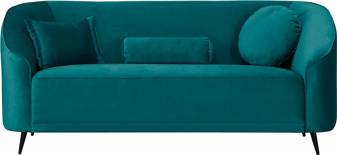 Home affaire 3-Sitzer "Ashly" in 3 Bezugsvarianten, Bouclé, Samtoptik und S günstig online kaufen