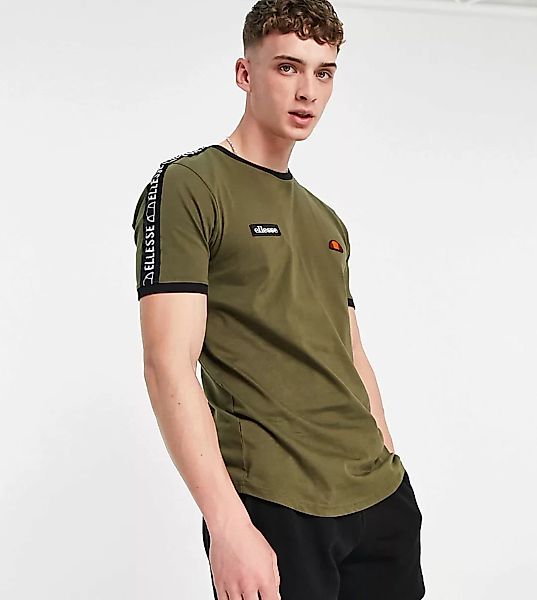 ellesse – Fede – T-Shirt in Grün, exklusiv bei ASOS günstig online kaufen