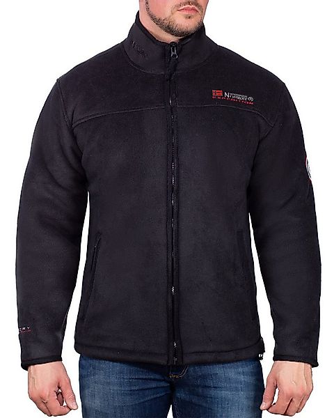 Geographical Norway Fleecejacke Herren Regular Fit Jacke bausine Black M Sp günstig online kaufen