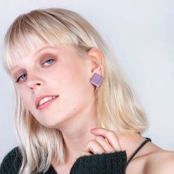 ALEXASCHA Paar Ohrstecker Quadratische Statement Ohrringe günstig online kaufen