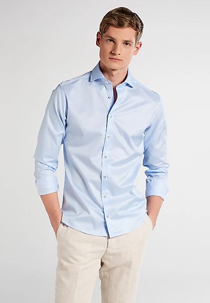 Eterna Langarmhemd "SLIM FIT" EASY IRON (bügelleicht) günstig online kaufen