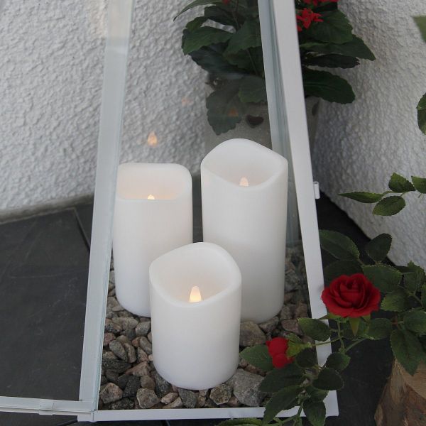 STAR TRADING LED-Kerze Stumpenkerze flackernd H: günstig online kaufen