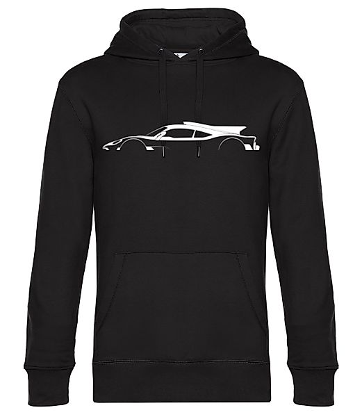 'Mercedes-Benz Proj. One R50' Silhouette · Unisex Premium Hoodie günstig online kaufen