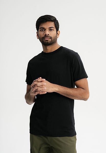 MELA Kurzarmshirt Herren T-Shirt AVAN Rundhalsausschnitt günstig online kaufen