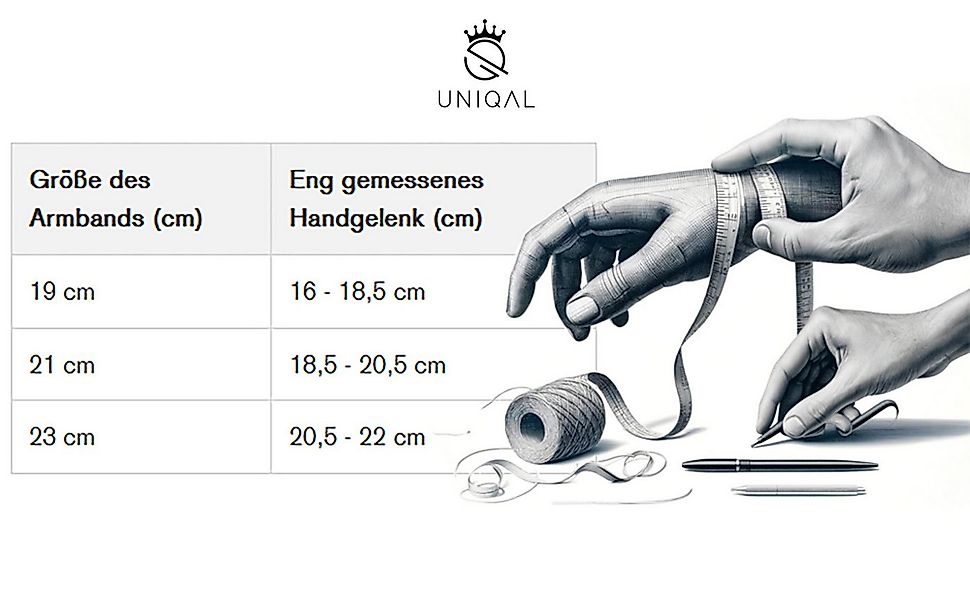 UNIQAL.de Armband mit Gravur UNIQAL SIGNATURE (Echtleder, Edelstahl-Magnetv günstig online kaufen