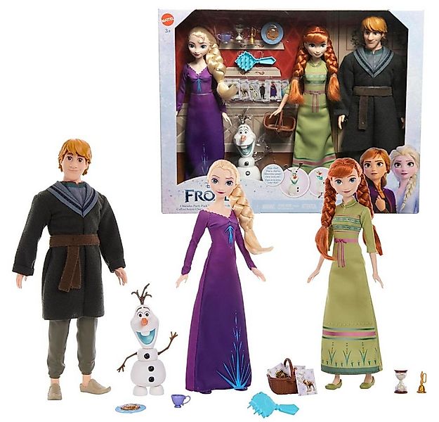 Disney Frozen Anziehpuppe Puppen Elsa, Anna, Kristoff & Olaf Disney Eisköni günstig online kaufen
