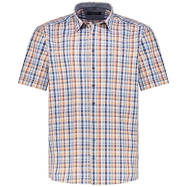 CASA MODA Freizeithemd in Seersucker-Qualität Farbe blau Größe: 5XL günstig online kaufen