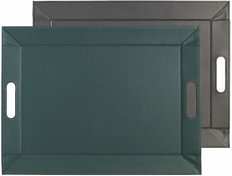 freeform Tablett "DUO, 2-farbiges Wendetablett, Tablett und Tisch-Set in ei günstig online kaufen