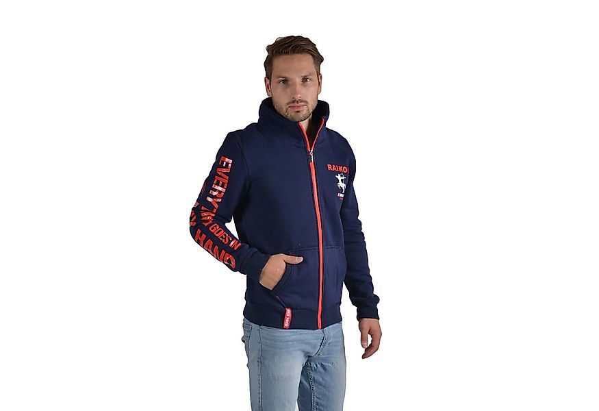 M-Diamant Hoodie Pullover Winterjacke Sweatjacke mit Schalkragen Rückenprin günstig online kaufen