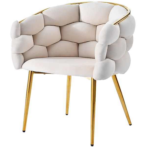 DOPWii Stuhl Luxus-Samtstühle 1 Stuhl,Wohnzimmer Stühle,Esszimmerstühle,Ses günstig online kaufen