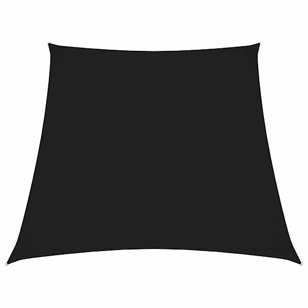 Sonnensegel Oxford-gewebe Trapezförmig 4/5x3 M Schwarz günstig online kaufen